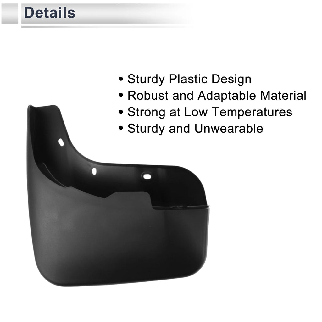 Set of 2 Mud Flaps Splash Guards for Audi Q7 (2006–2015)