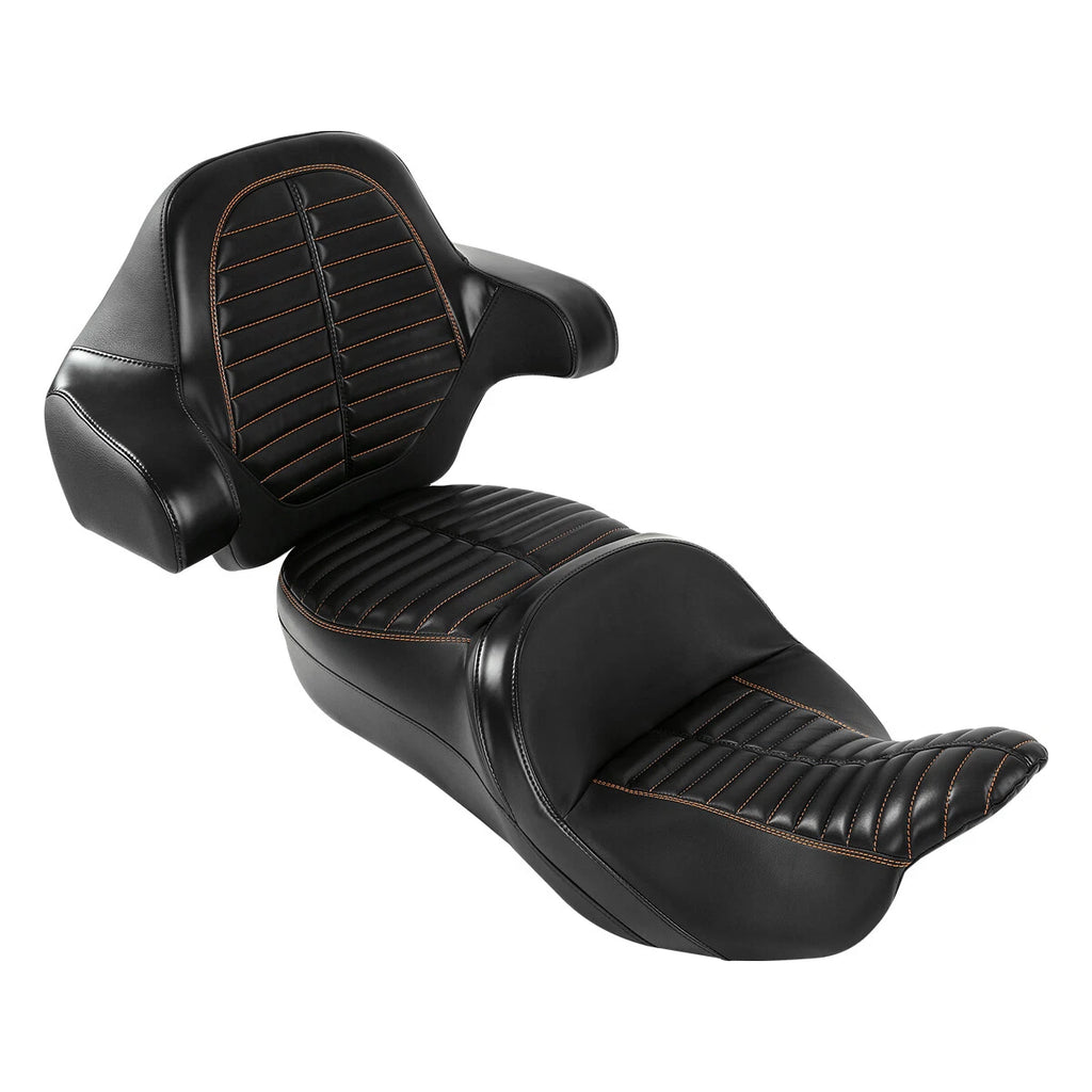 Seat & Backrest Pad for Harley Touring Glide (2014–2023)