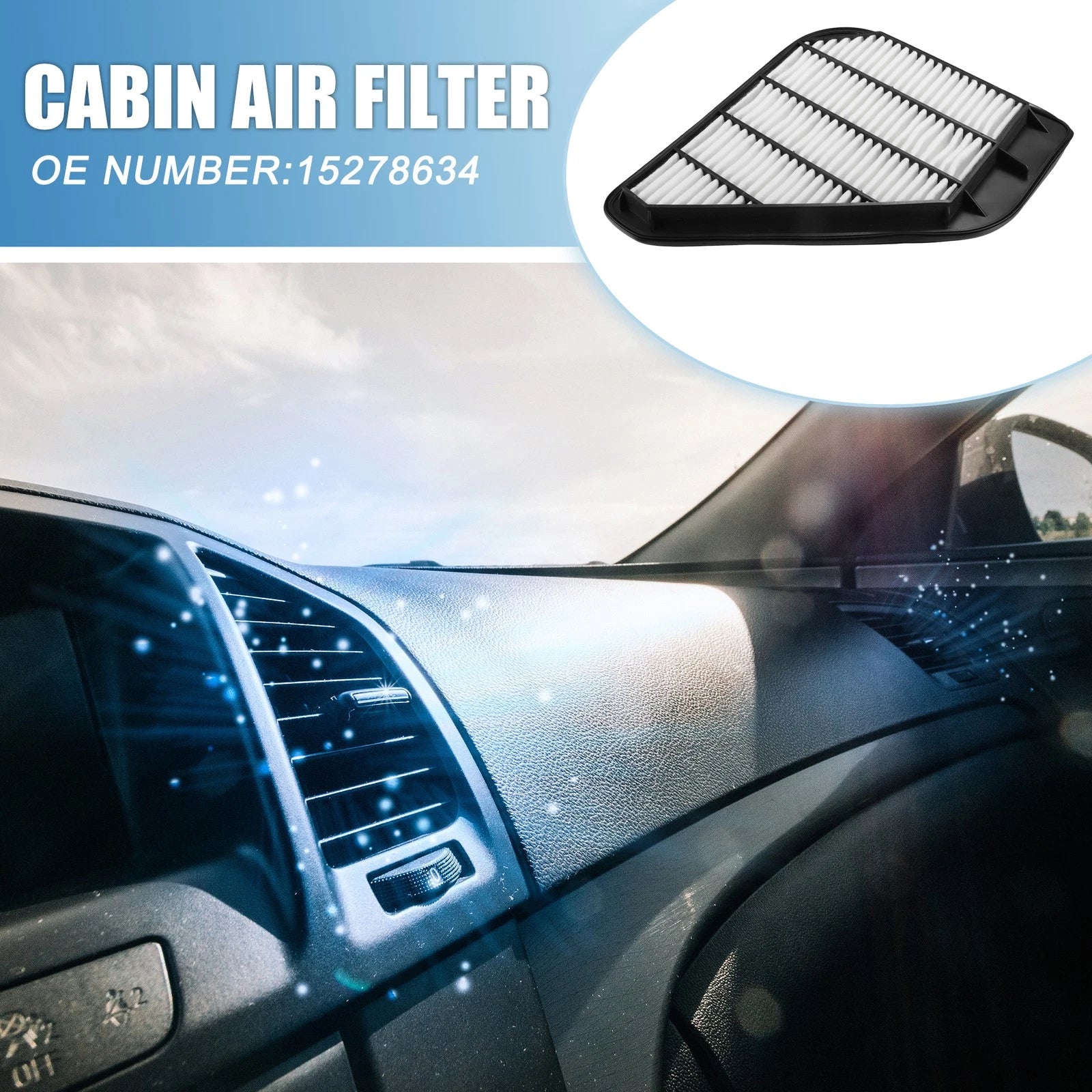 Cabin Air Filter for Buick Enclave 2008–2017 Replacement