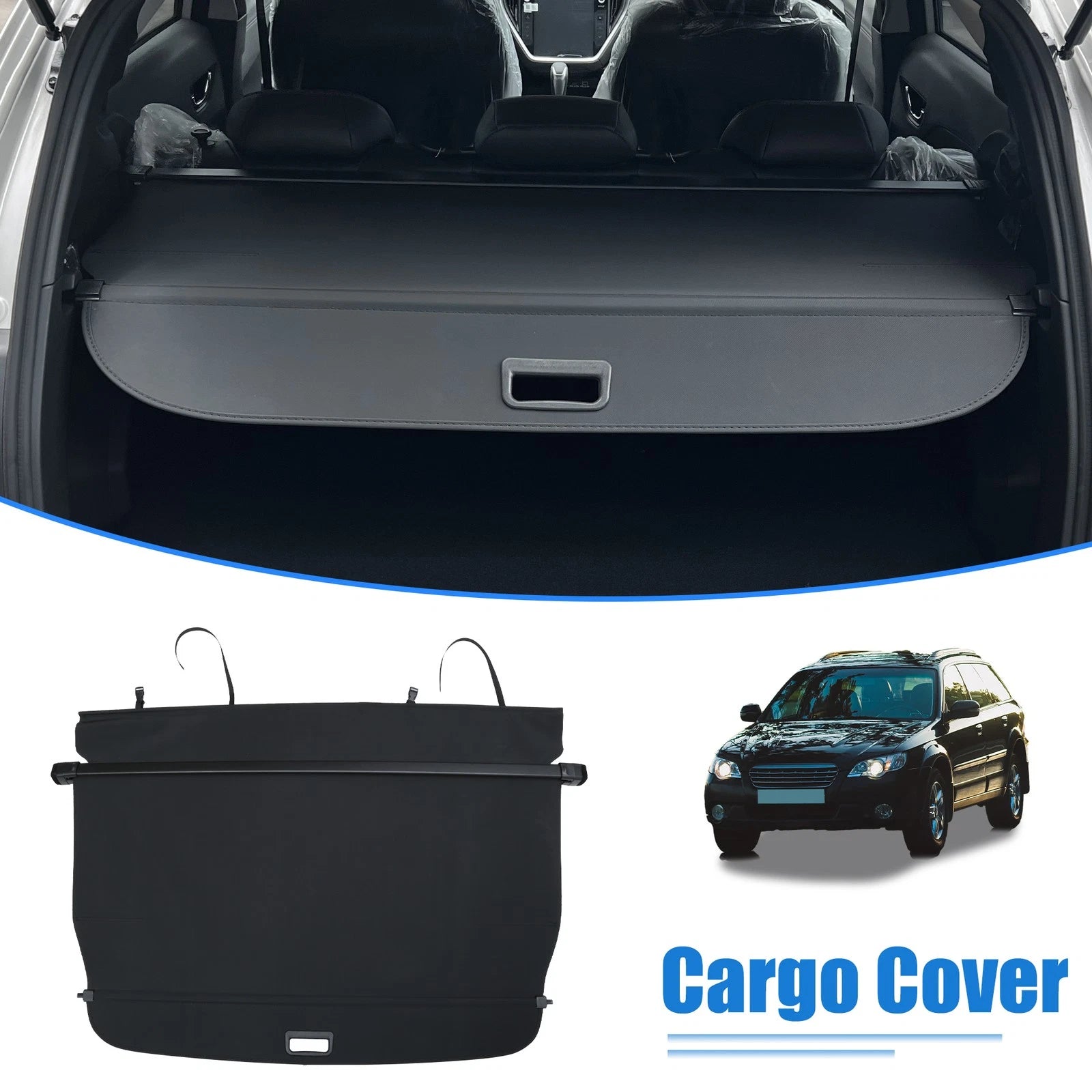 Retractable Cargo Cover Replacement for Subaru Outback 2010–2014 Waterproof