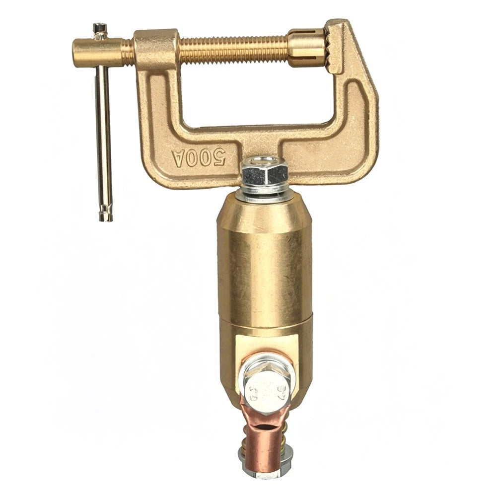 1000A Welding Ground Clamp with 360 Degree Rotation + 500A Earth Clamp