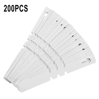 Set of 200 Waterproof Plant Labels for Vegetable Bonsai