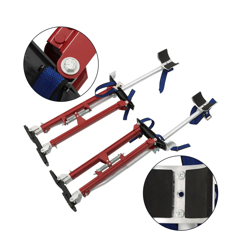 Adjustable Height Stilts for Painter Taping (24"-40")