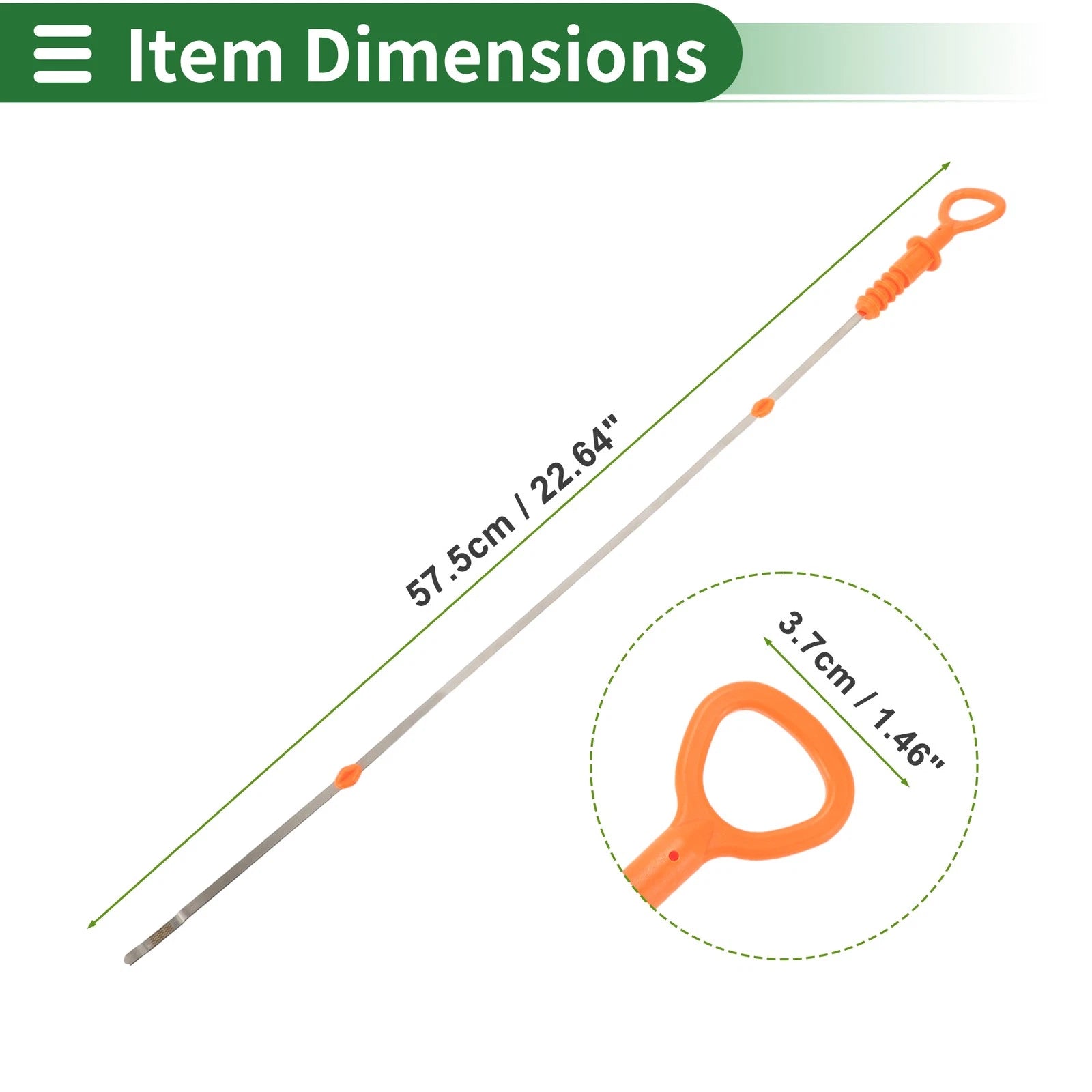 Engine Oil Dipstick Replacement for Volkswagen Jetta 2.0 (1999–2005)