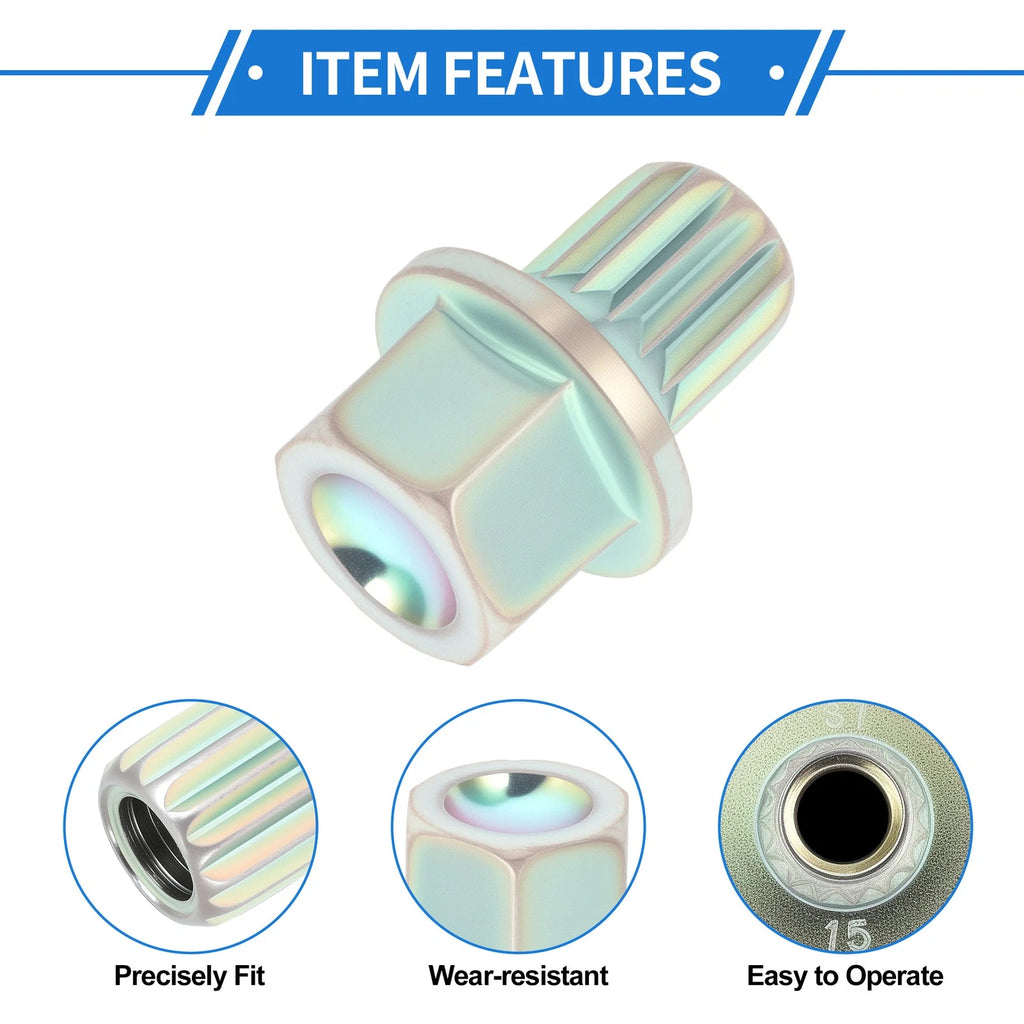 Wheel Lock Lug Nut Key Adapter for BMW Anti Theft Removal (1990–2025)