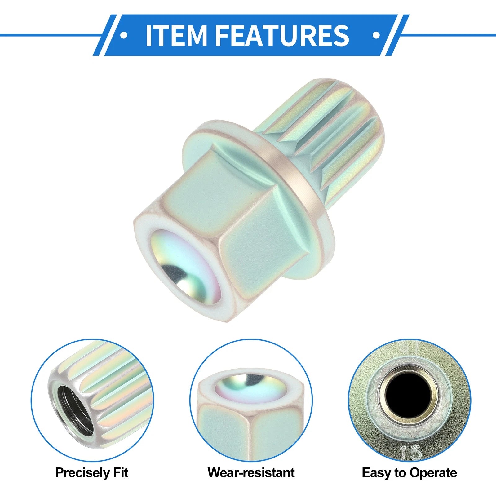 Wheel Lock Lug Nut Key Adapter for BMW Anti Theft Removal (1990–2025)