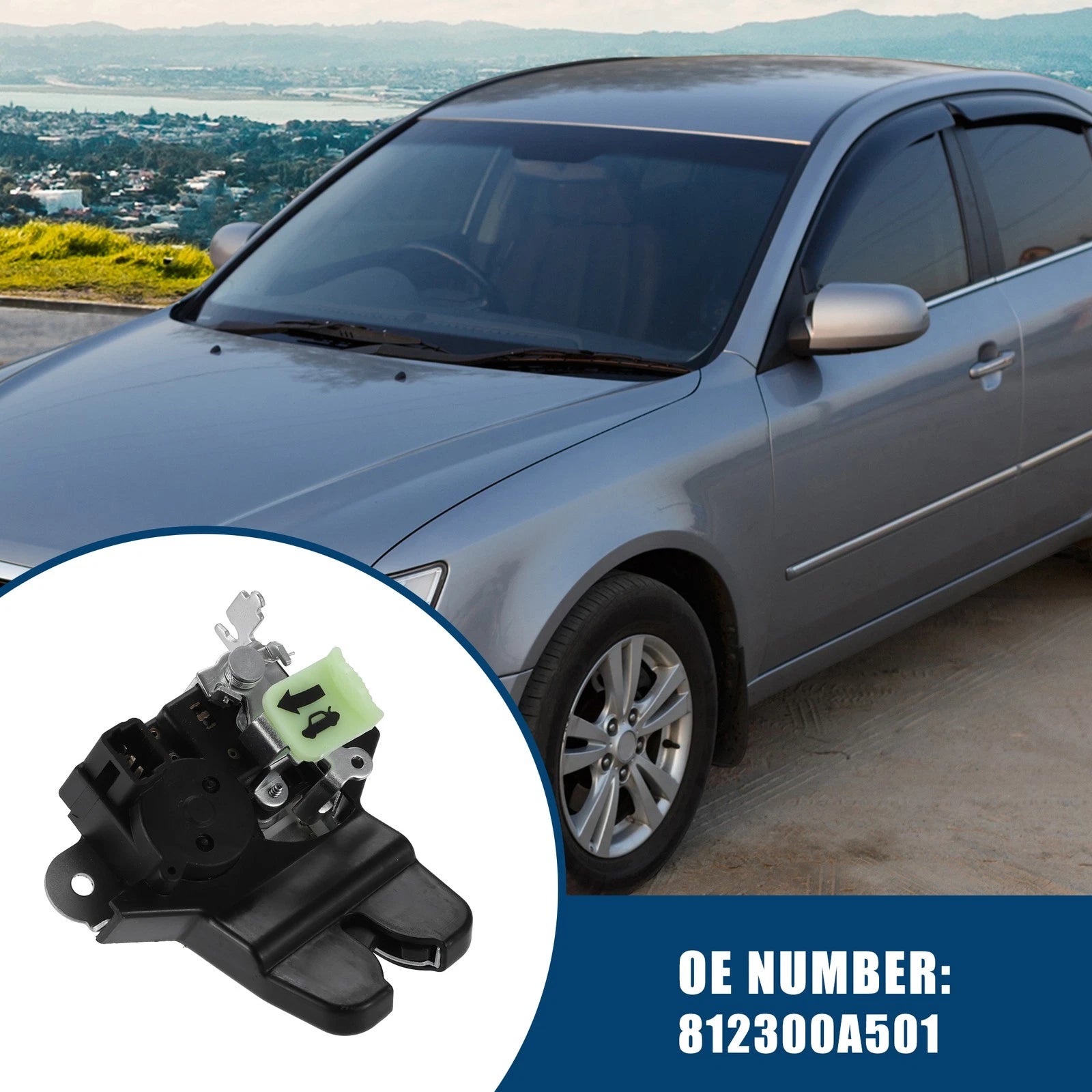 Tailgate Lock Actuator Motor Replacement for Hyundai Coupe (2001–2002)
