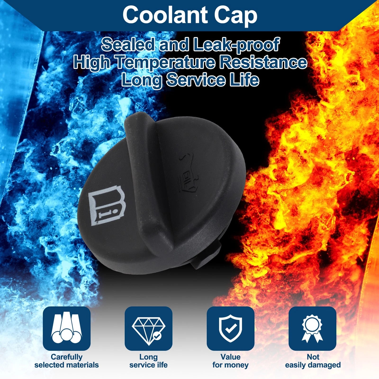 Coolant Cap Replacement for Chevrolet Cruze 1.4L 1.8L (2008–2013)