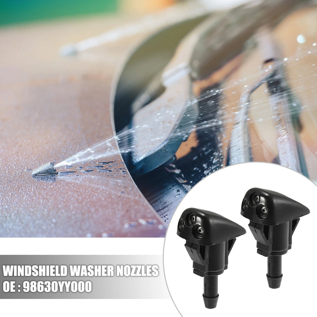 Windshield Washer Nozzle Hose Kit 2 Pieces for Hyundai Kia (2015–2023)
