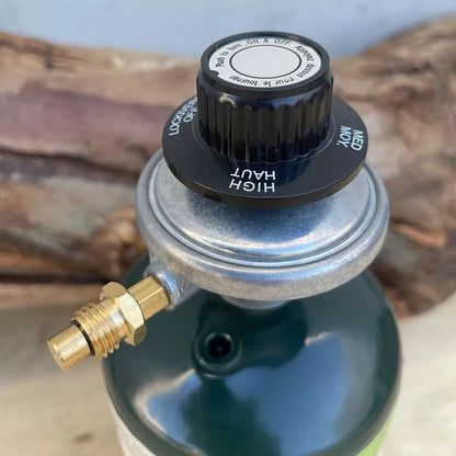 Adjustable Propane Tank Regulator for Safe Grilling and Cooking
