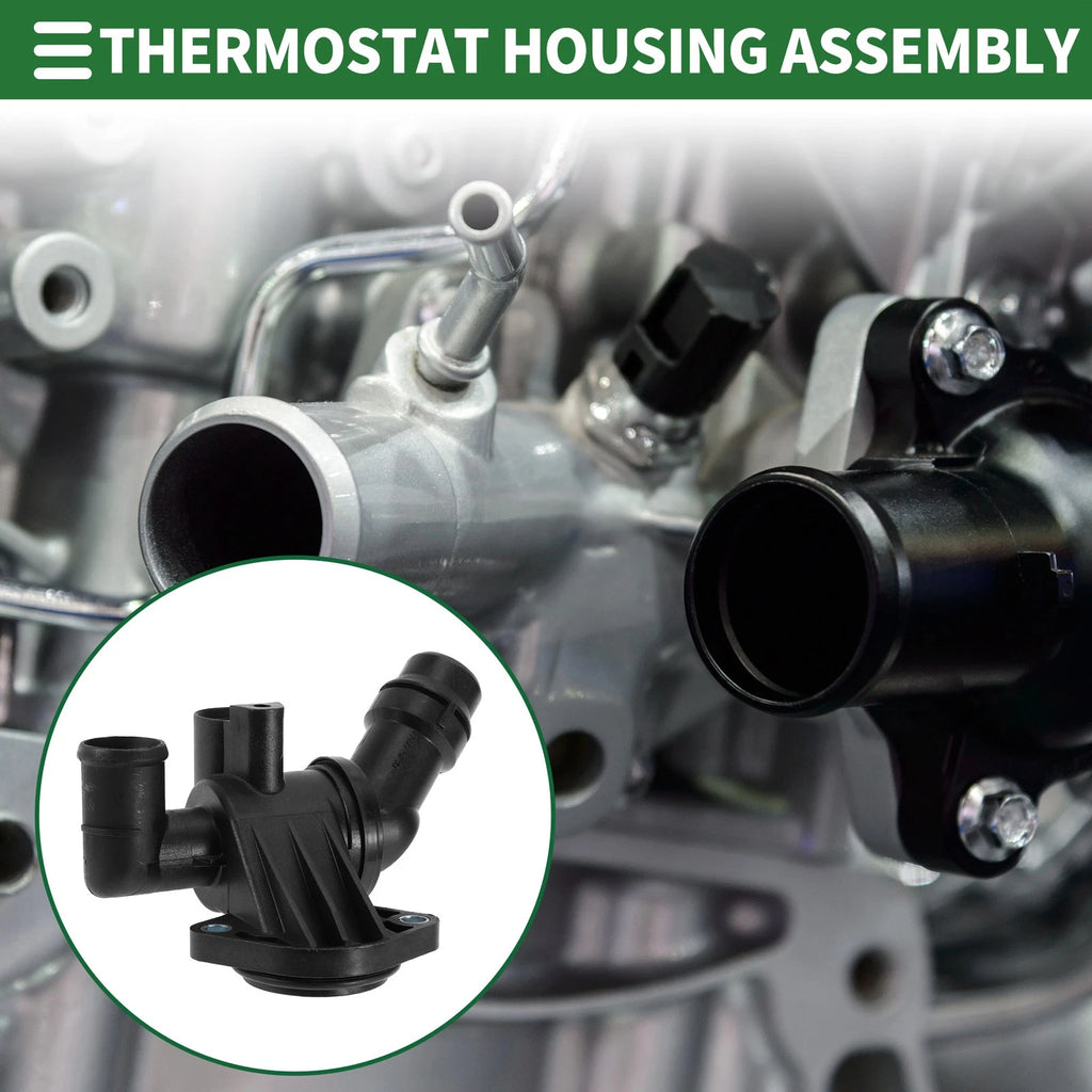 Engine Coolant Thermostat Housing Assembly for Audi A4 Quattro (2005–2009)