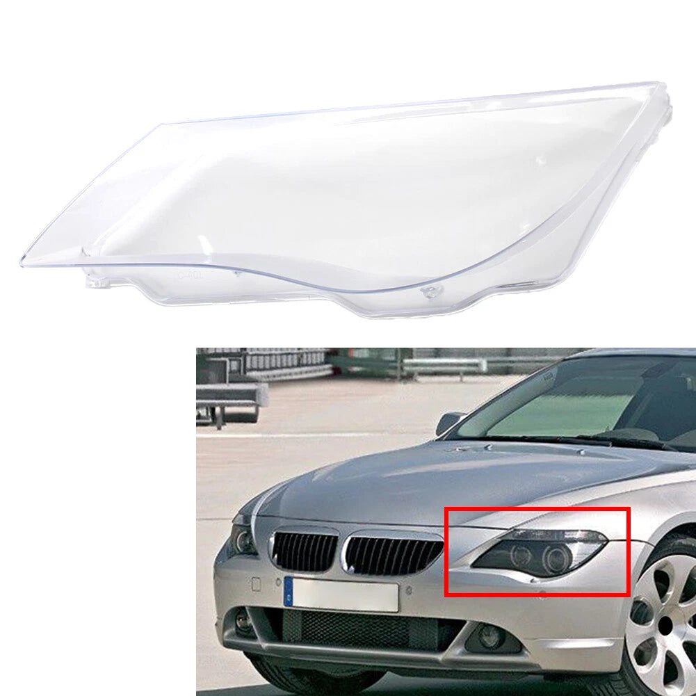 Headlight Lens Cover Left for BMW 6 Series E63 E64 M6 (2008–2010)