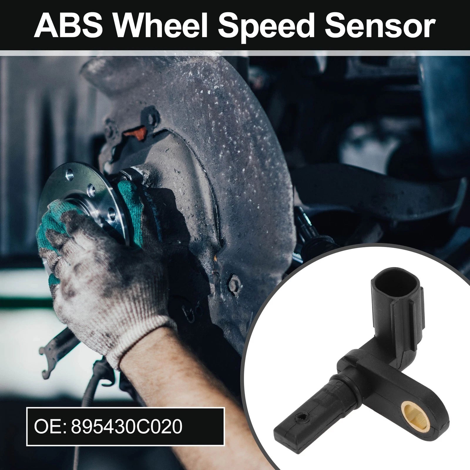 ABS Wheel Speed Sensor Replacement for Toyota Tundra (2007–2017) Rear Left Right