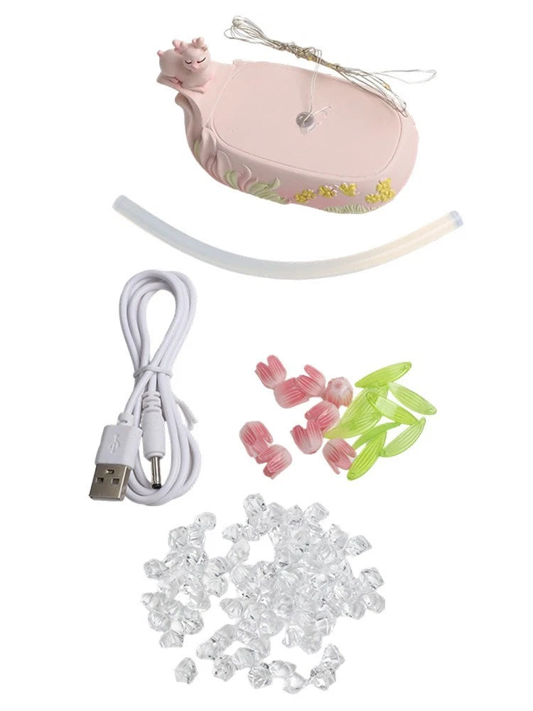 LED Night Light for Bedrooms (DIY Tulip Design)