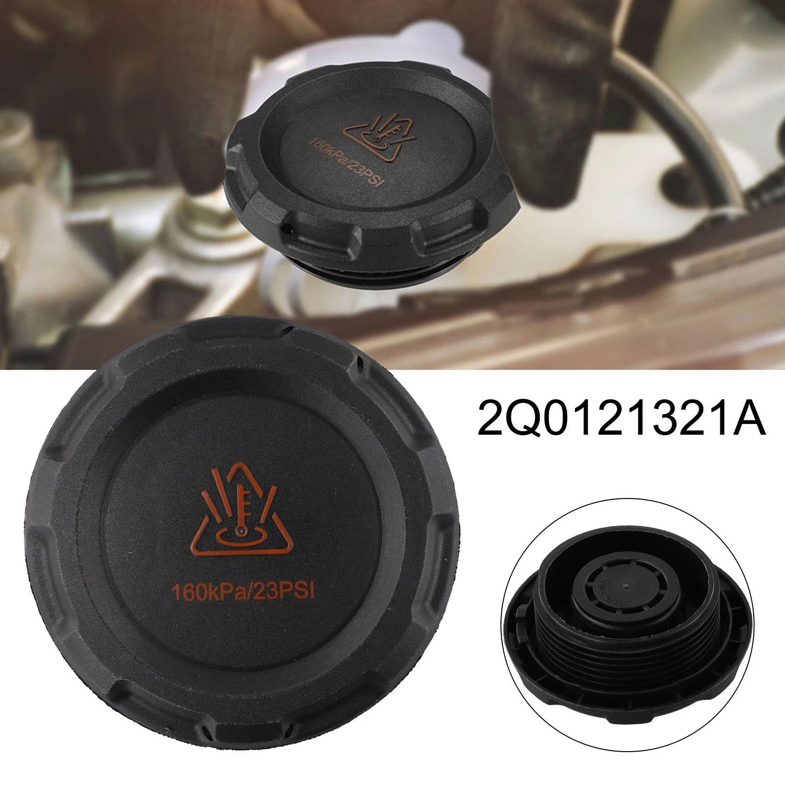 Radiator Coolant Expansion Water Tank Cap for