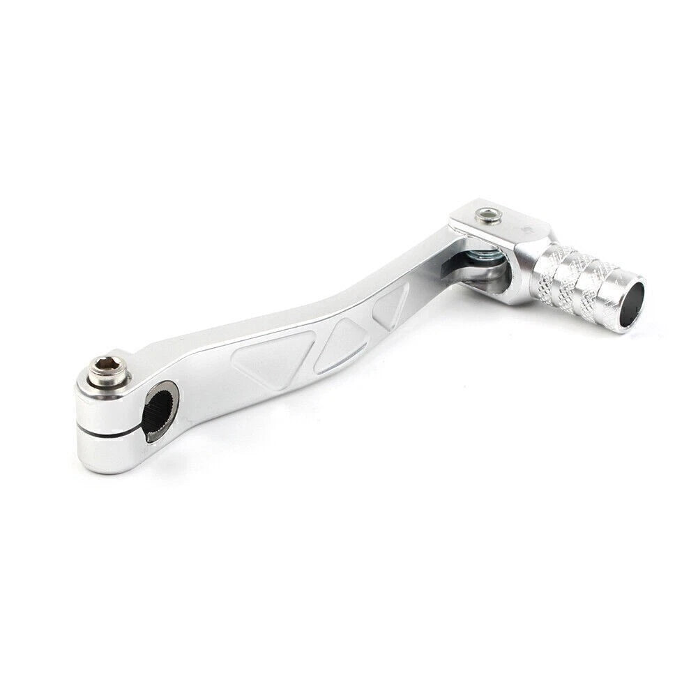 CNC Silver Gear Shift Lever for 50cc 110cc 125cc Pit Dirt Bike ATV (2000–2023)