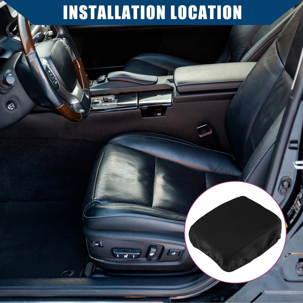 Center Console Armrest Cover Neoprene for Honda CR-V 2017-2022 Black