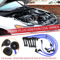 Ignition Coil Spark Plug Wire Set for Honda Accord SOHC (2008–2012)