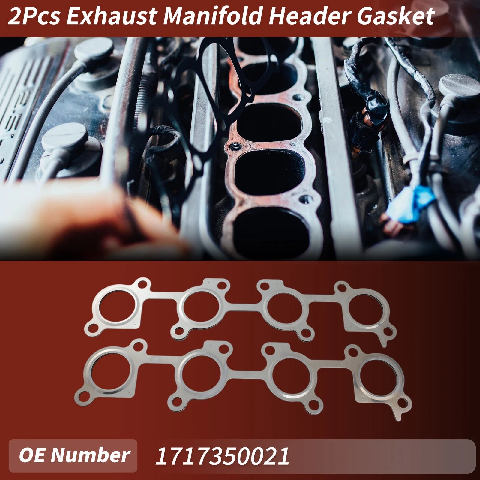 Exhaust Manifold Header Gasket Set for Toyota 4Runner (2003–2009)