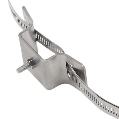 Weatherproof Sign Holder Kit for Utility Poles and Mailboxes