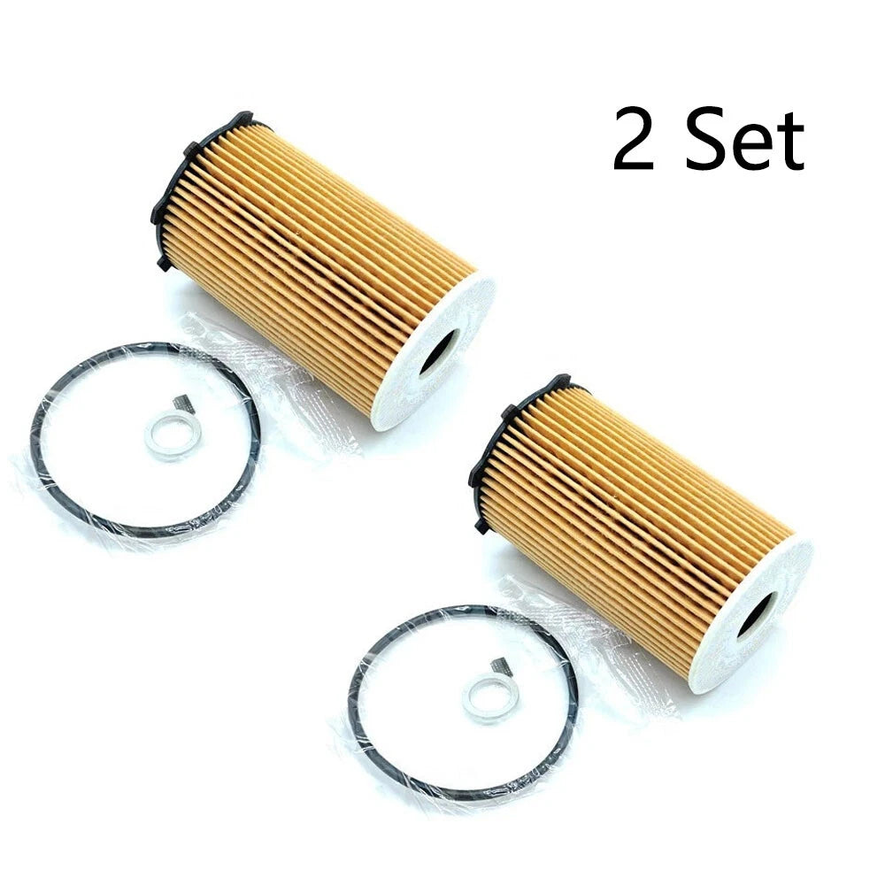 2X Oil Filter 26320-3CAA0 for Hyundai Azera, Kia Cadenza, Sedona, Sorento (2011–2019)