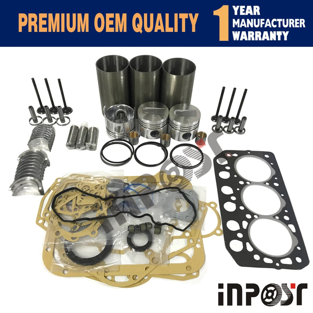 STD Overhaul Rebuild Kit S3L S3L2 for Mitsubishi Engine