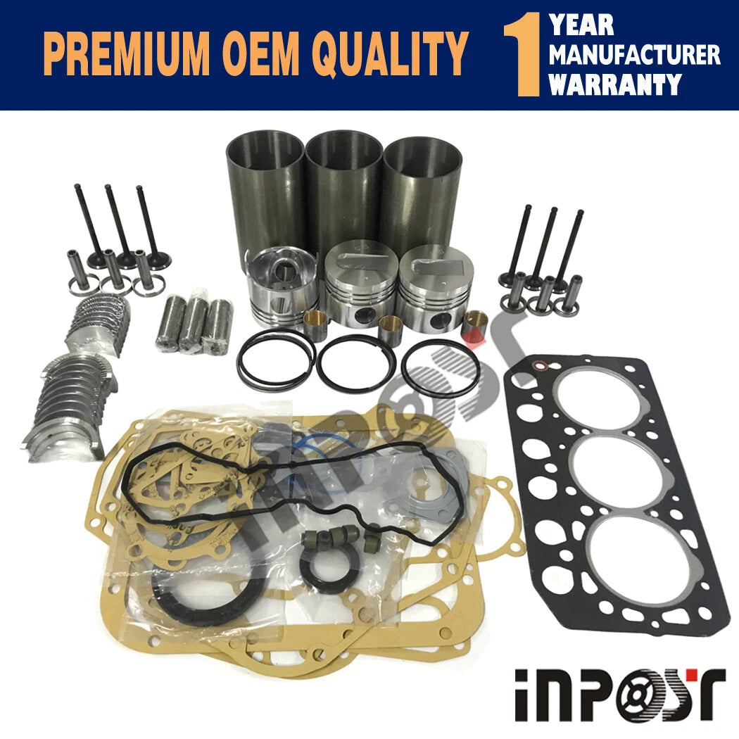 STD Overhaul Rebuild Kit S3L S3L2 for Mitsubishi Engine