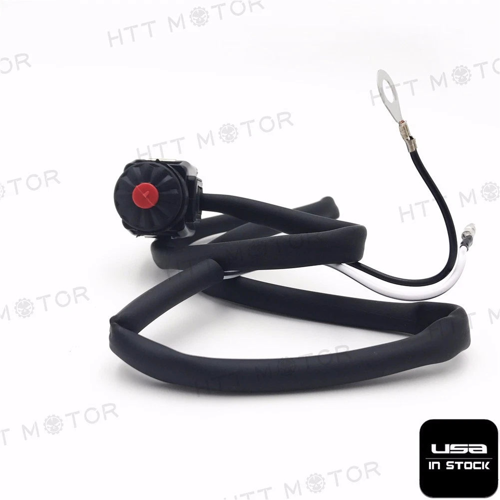 Kill Stop Handlebar Control Switch Horn Button for Motorcycle Quad ATV