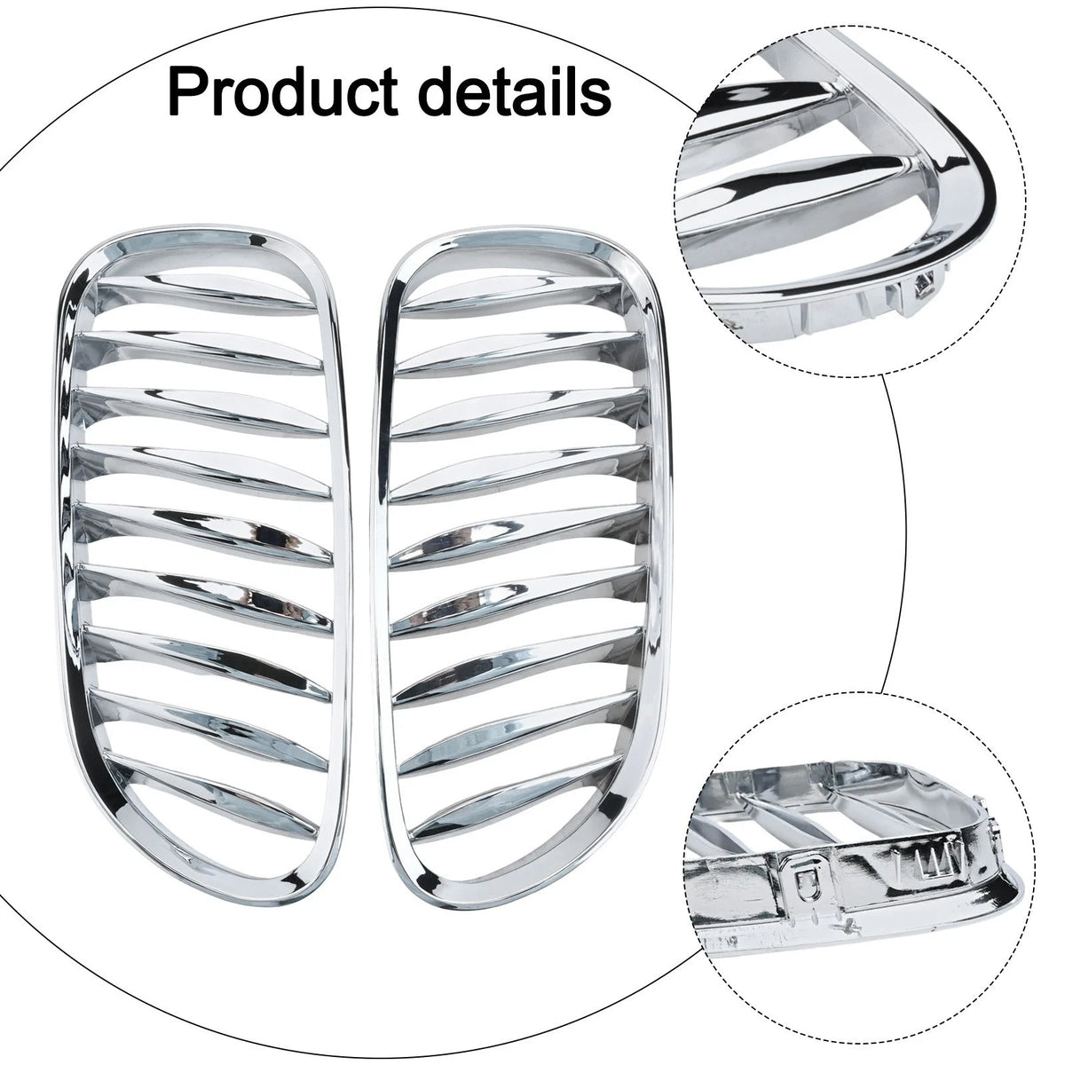 Silver Plating Front Grille for BMW Z4 E85 (2003–2008)