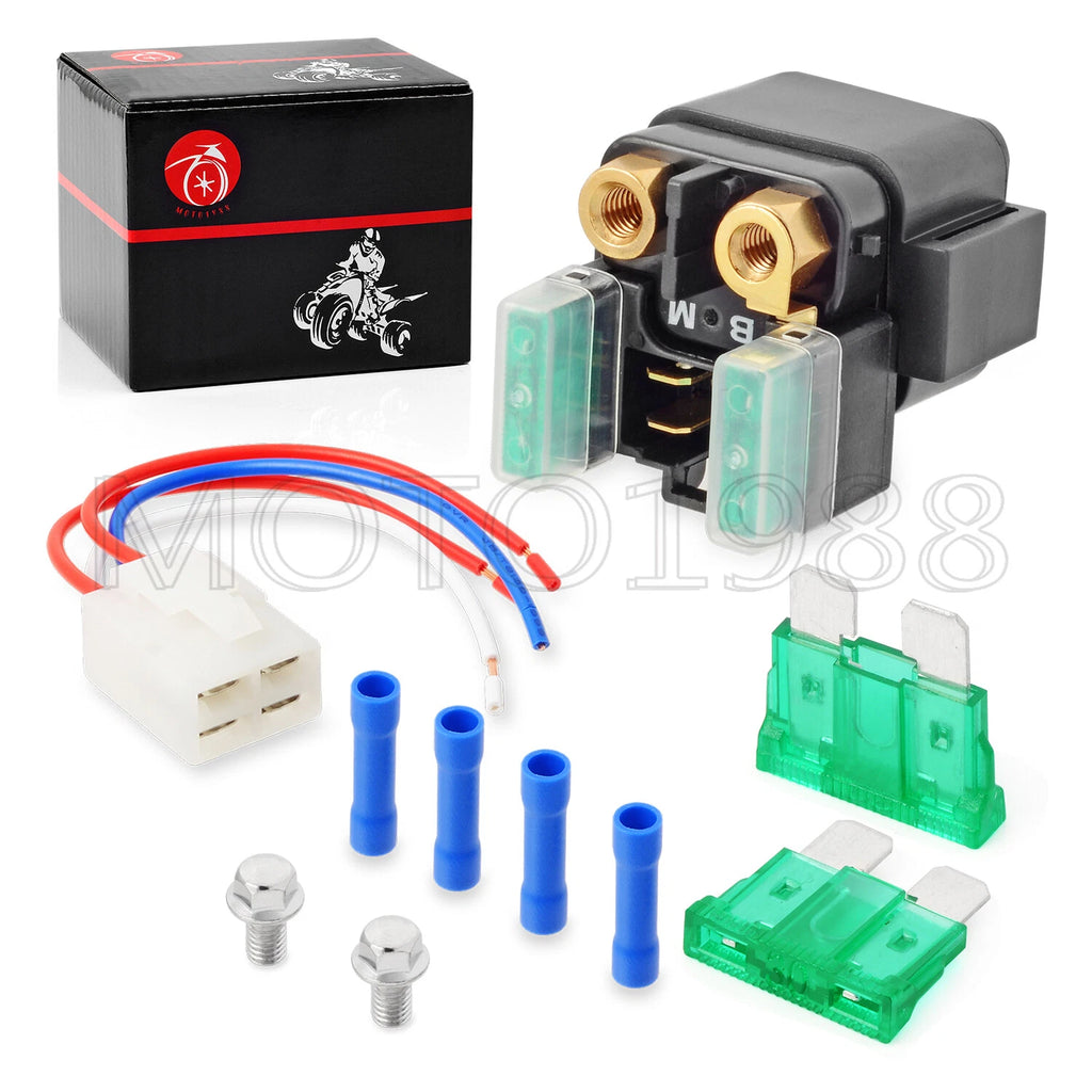 Starter Solenoid Relay B-M & Plug for Yamaha Royal Star XVZ1300 (1996–2009)