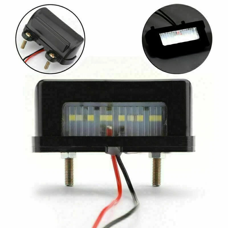 LED License Plate Rear Light Lamp for Universal Motorcycle (T9)