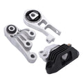 3Pcs Aluminum Engine Mount Bracket for Jeep Renegade 2015–2018
