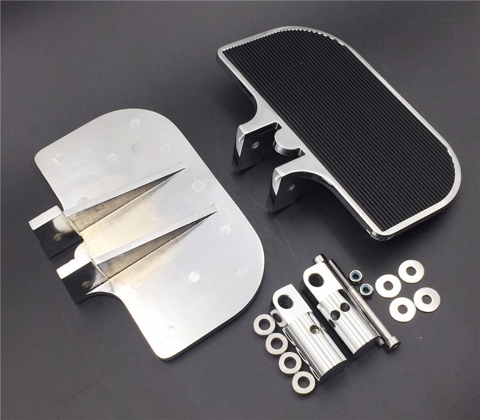 Chrome Mini Floorboards for Harley Electra Glide/Softail/Sportster (1200, 883)