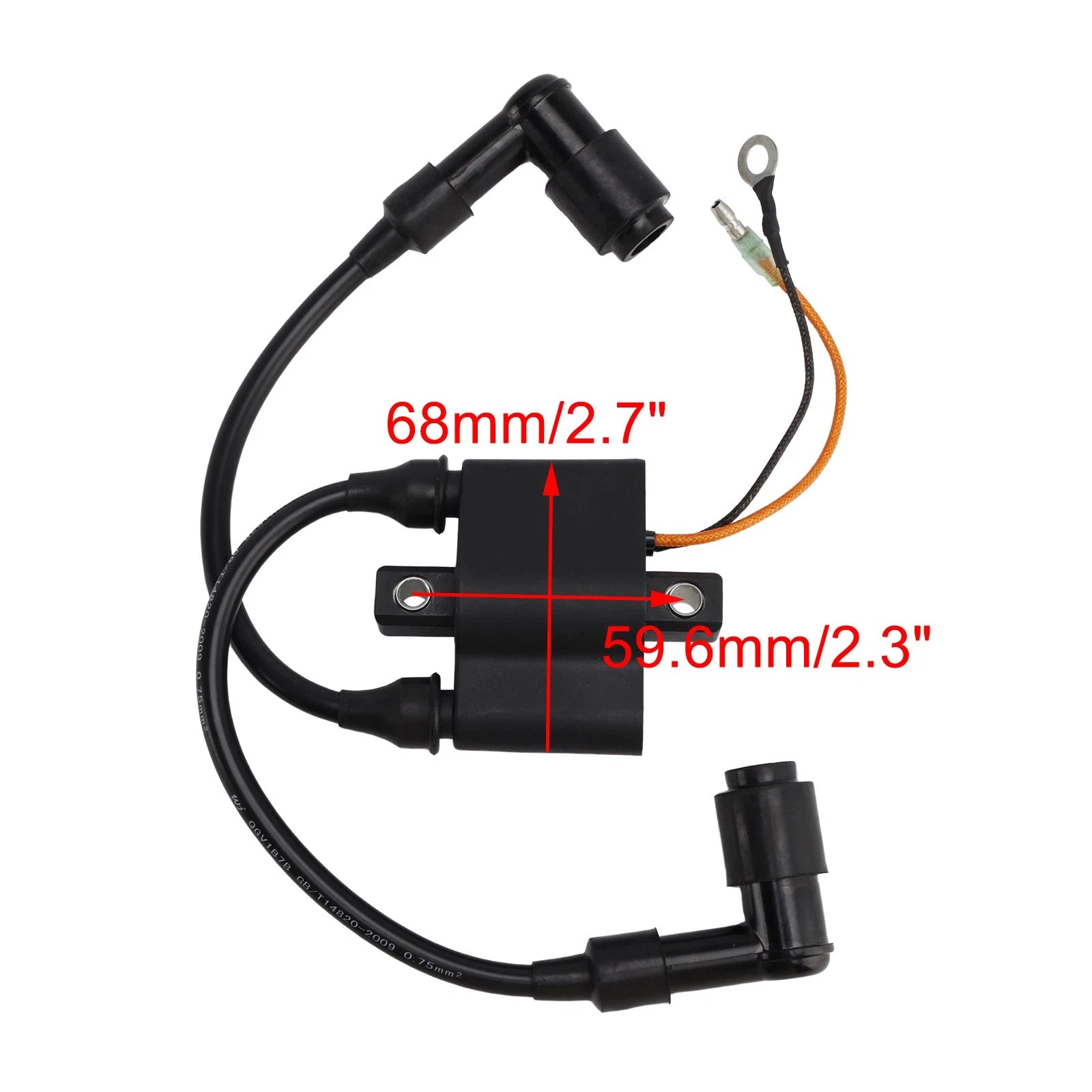 Ignition Coil for Tohatsu 8hp 9.8hp (2003–2022) MFS8A3 3V1060400