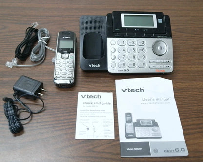 VTech DS6151 Cordless 2-Line Phone System for DECT 6.0 (USED)