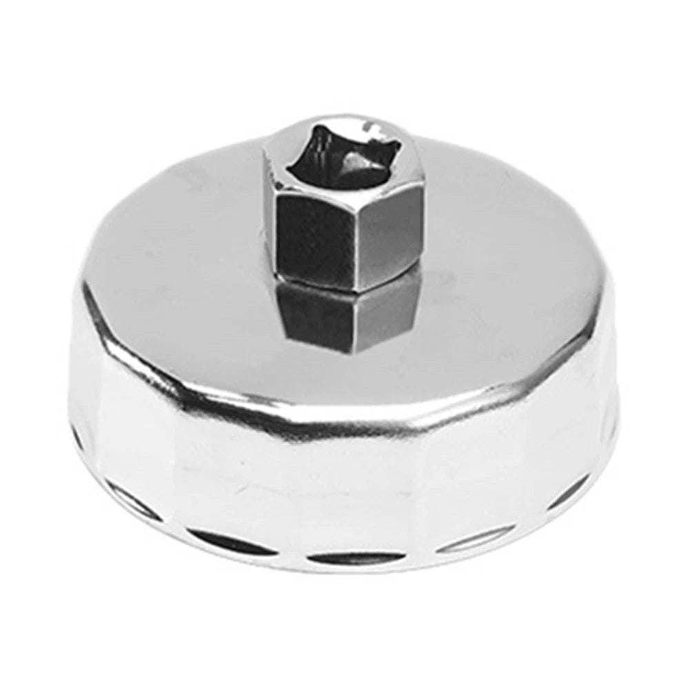 74mm Oil Filter Removal Tool with 14 Flute Design for Multi Vehicle Compatibility