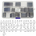 Leather Punch Tool Kit for Crafts (55 Pcs)