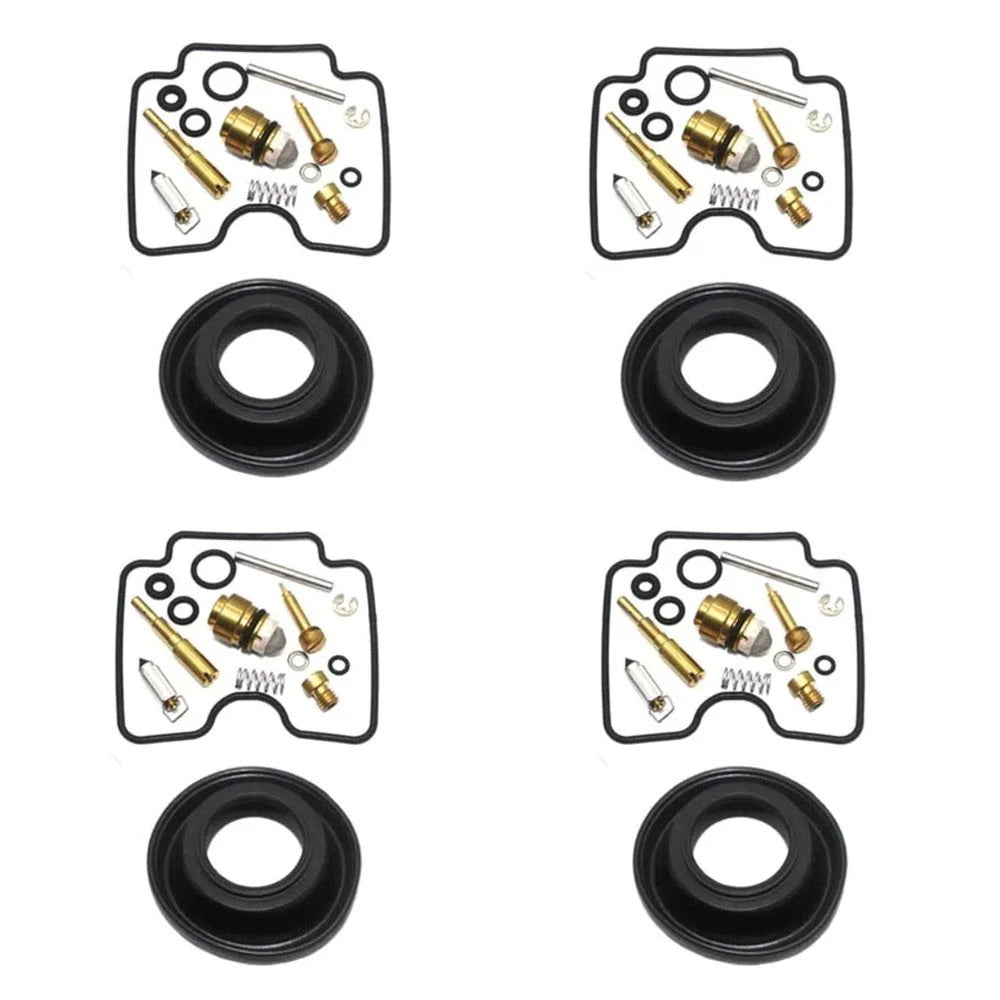 4X Carburetor Repair Rebuild Kit for Suzuki GSX600F Katana 600 (1998–2006)