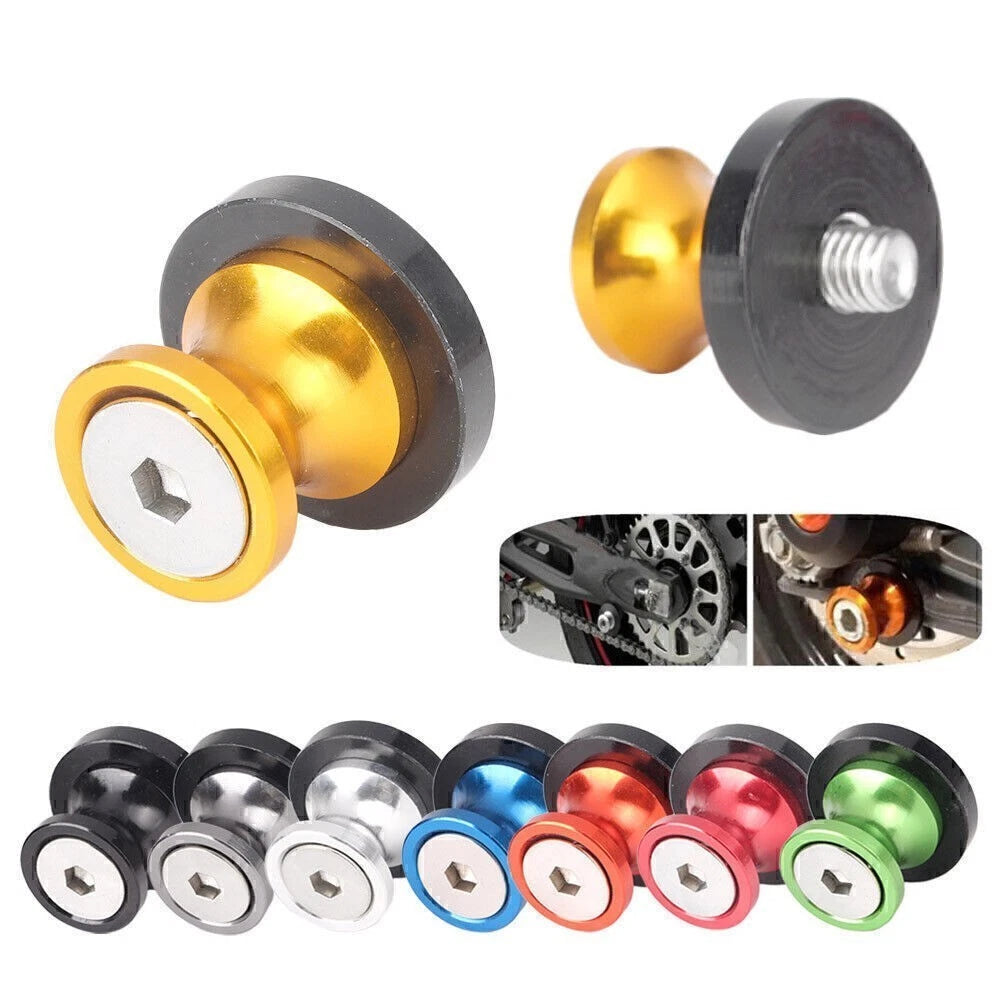 8mm Swingarm Sliders Spools for Honda Suzuki Ducati (All Models)