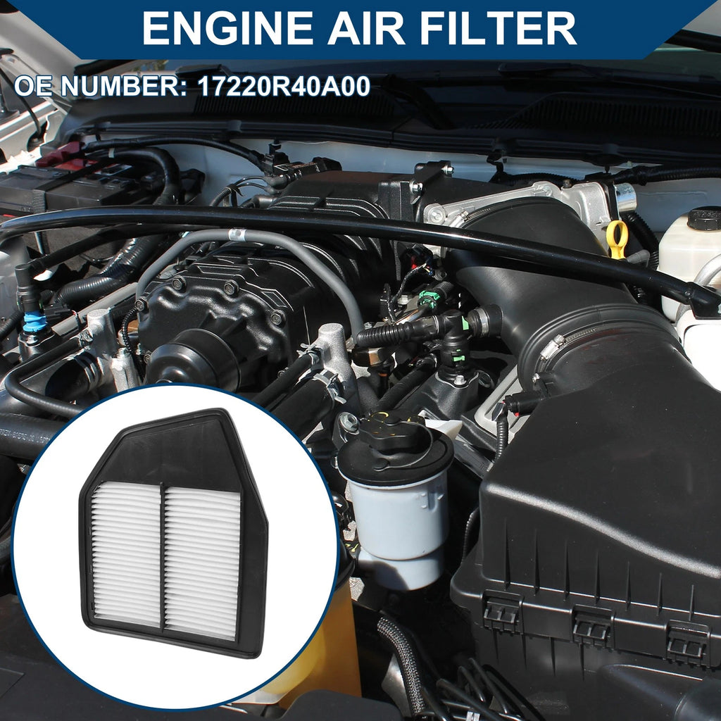 Engine Air Filter Replacement for Honda Crosstour 2.4L (2012–2015)