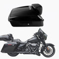Black Chopped Trunk Latch Backrest Pad for Harley Touring (2014–2026)