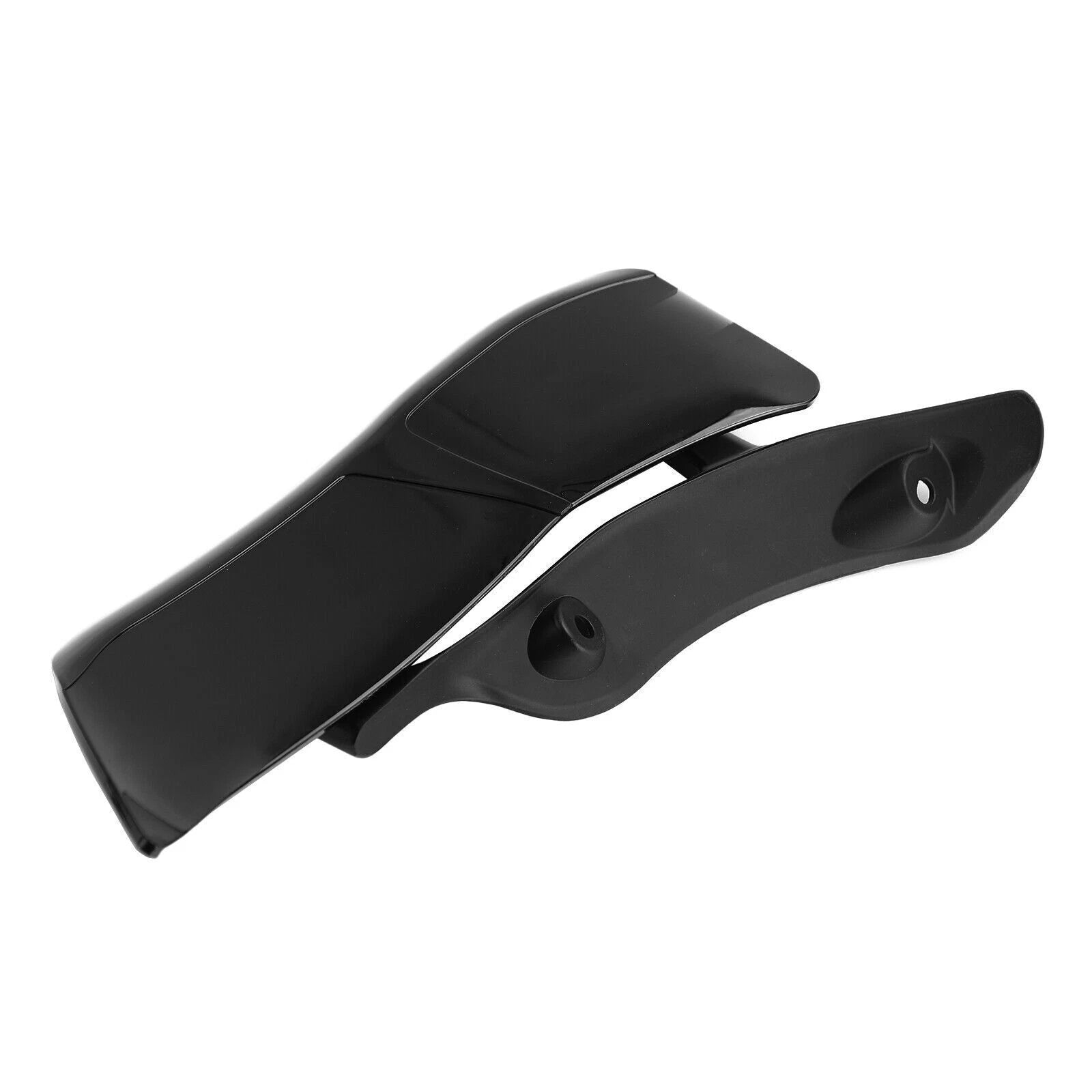 Adjustable Upper Fairing Side Wind Air Deflector for Road Glide (2015–2020) Black T9