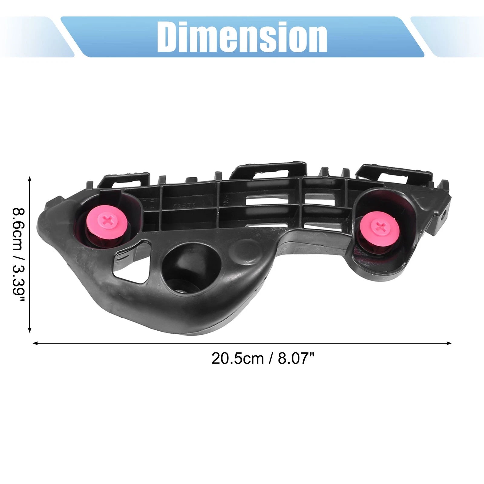 Bumper Bracket Pair Side Retainer Replacement for Toyota Camry Hybrid LE (2020–2020)