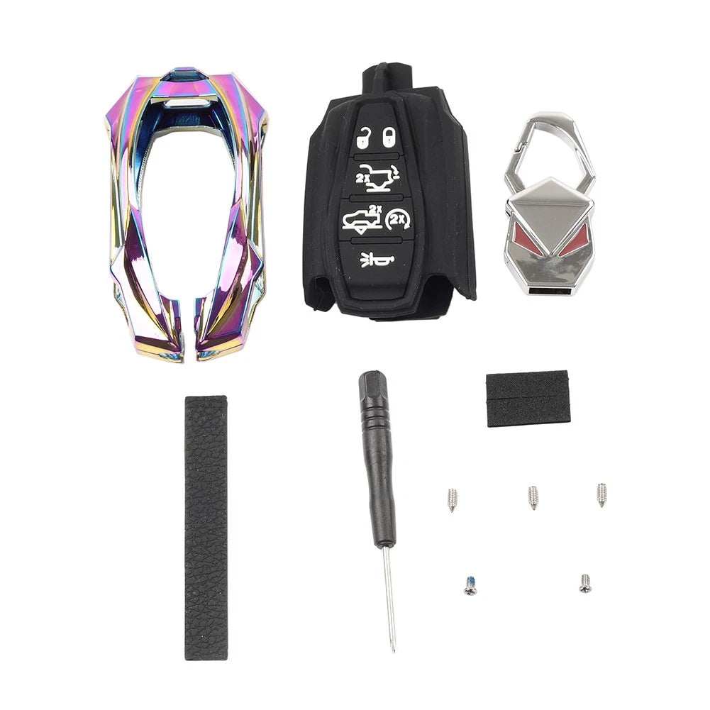 6 Button Remote Key Shell Case for Dodge Ram 1500 (2019–2024) Colorful