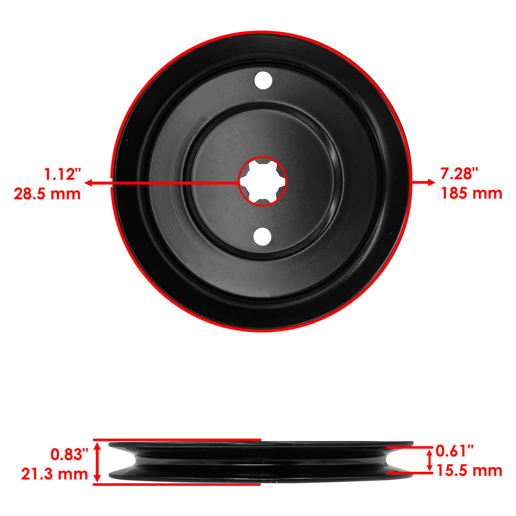 Drive Pulley and Belt Replacement for White Outdoor (1996–2004)