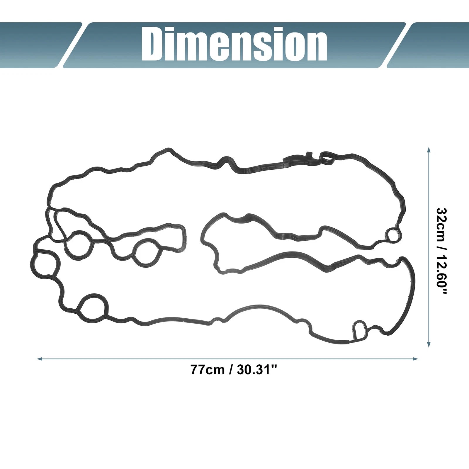 Valve Cover Gasket OEM Replacement for BMW 530i (2017–2022)