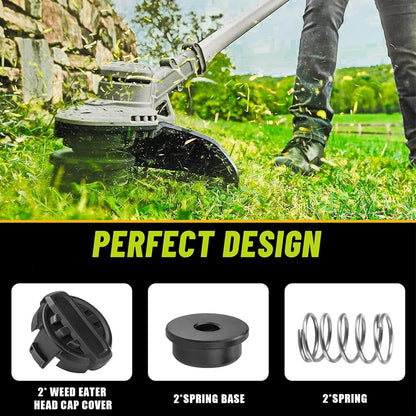 2 Sets DWO1DT995 Weed Trimmer Head Caps for Weed Eater (N/A)