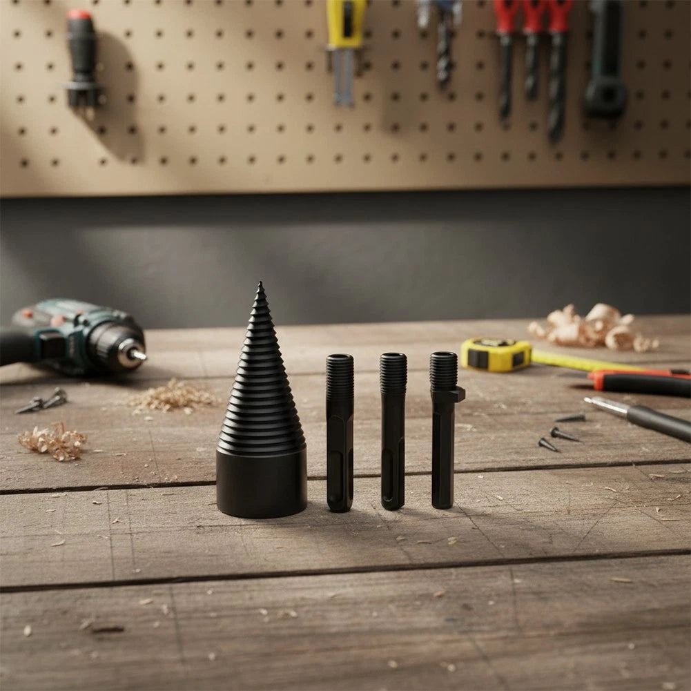 32mm Screw Cone Wood Drill Bit for Firewood Splitting