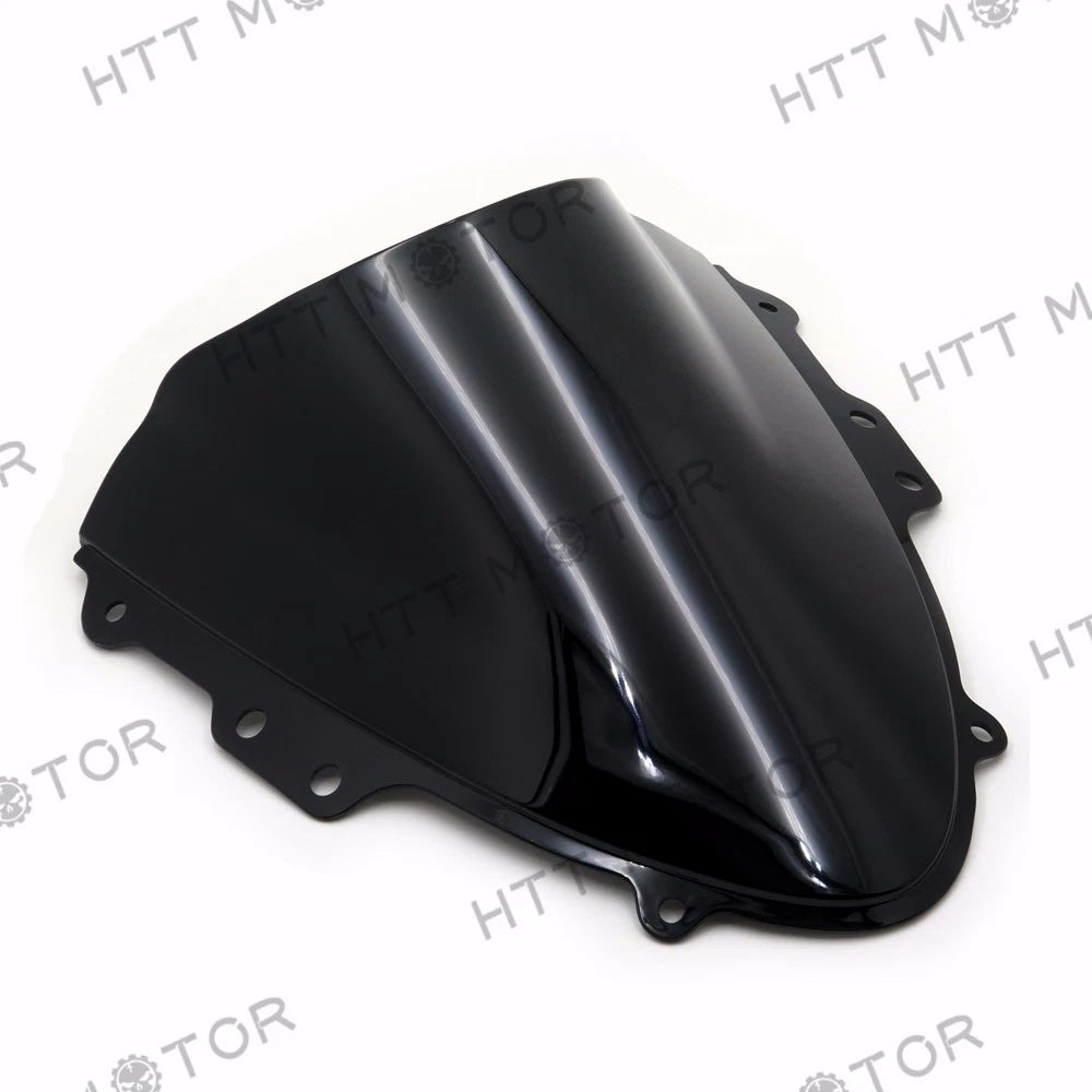 Double Bubble Windshield for Suzuki GSXR600/750 (2004–2005) Black