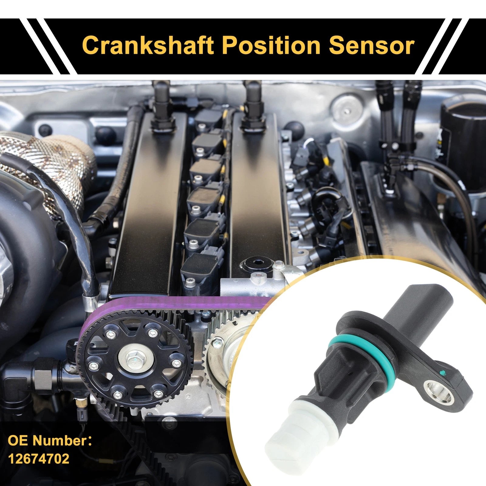 Crankshaft Position Sensor Replacement for Chevrolet Camaro (2016–2018)
